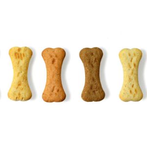Dog biscuits isolated on white background Dog biscuits isolated on white background
